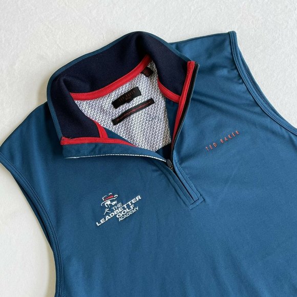 Ted Baker Other - Ted Baker Golf Mens Leadbetter Golf Academy Vest Orlando Florida LARGE? 4